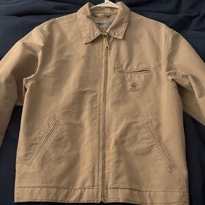 Carhartt Men’s Khaki Canvas Jacket
